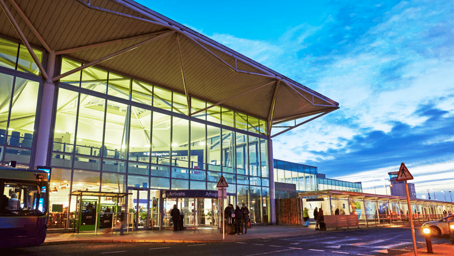 Pair fined after admitting disorder at airport