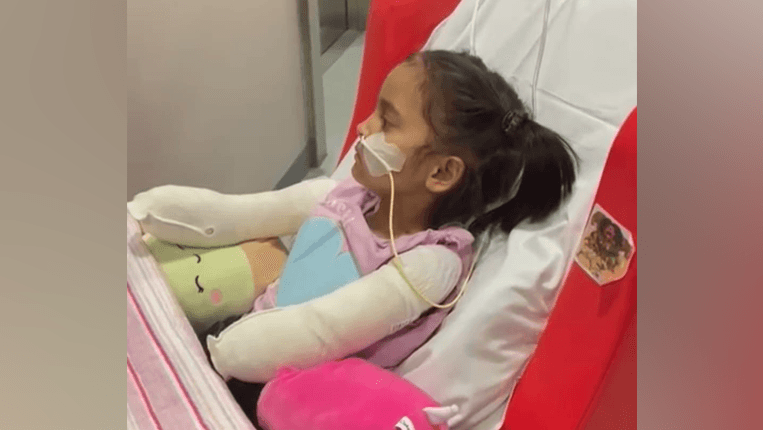 Girl's meningitis leads to quadruple amputation