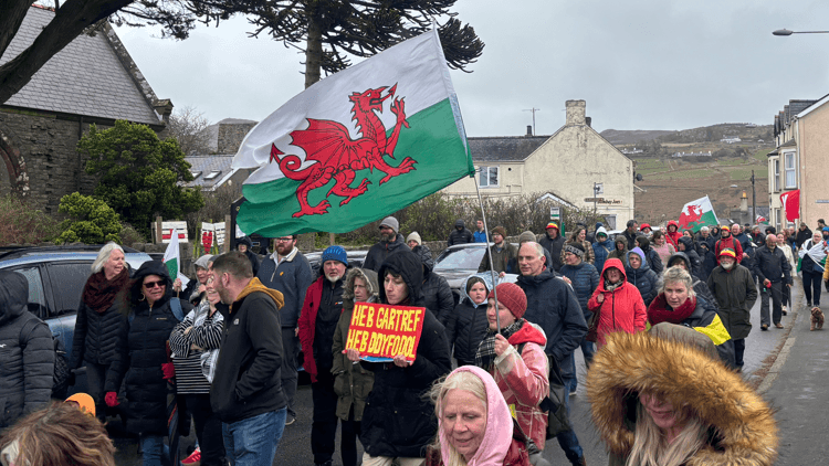 Protesters demand more homes for local people