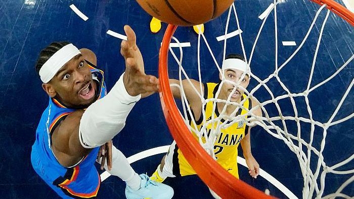 Thunder rally to beat Pacers and level NBA Finals