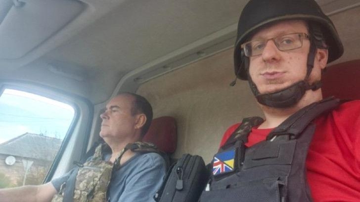 Taking aid to Ukraine 'changed things inside me'