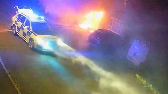 Jail for man who set fire to home with woman inside