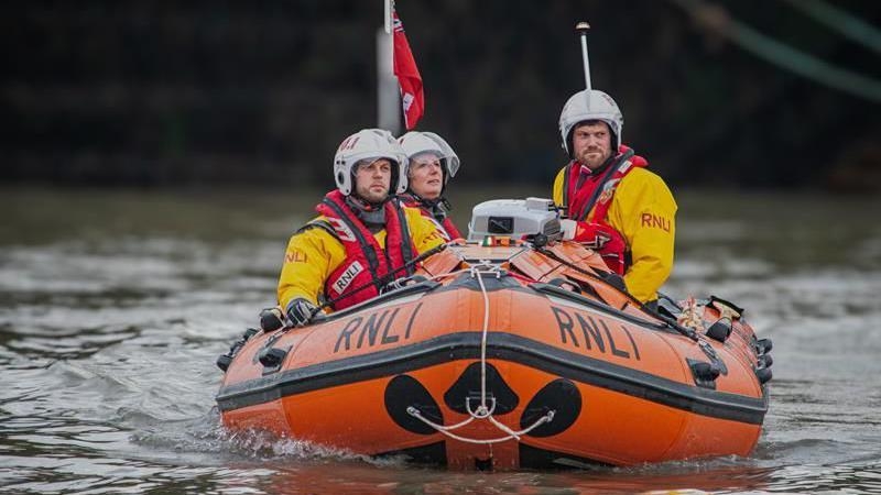 Lifeguards rescue paddleboarder blown out to sea