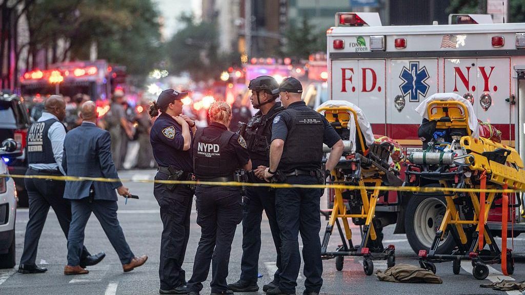 The ordinary rush-hour that became two hours of terror in a New York skyscraper