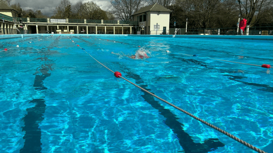 Under-threat city lido reopens for 2025 season