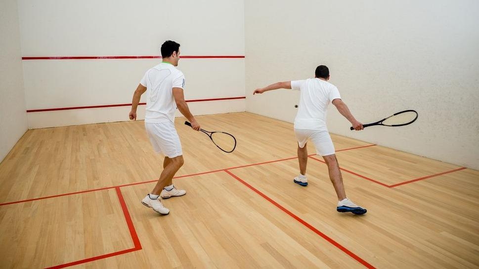Work at squash club makes it more accessible