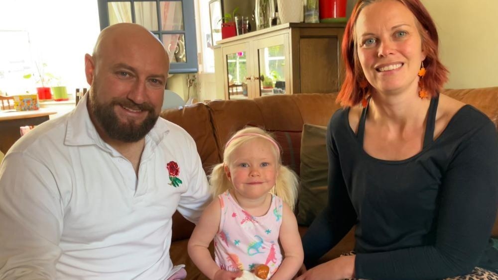 'Only 60 people in the UK have our daughter's genetic condition'