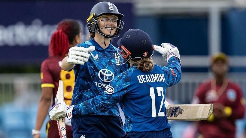 Beaumont and Jones tons set up crushing England win