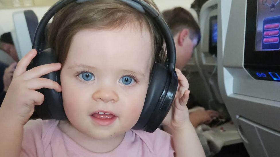 Mum 'so happy' sick baby can fly home from Mexico