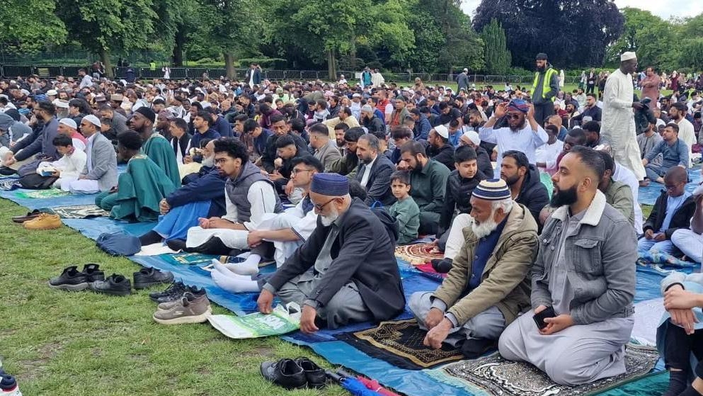 Eid celebrations 'majestic and full of laughter'