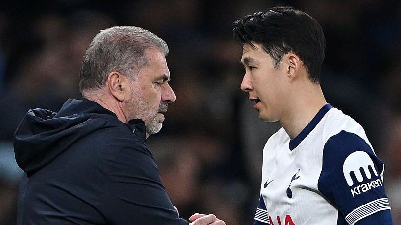 Spurs captain Son says Postecoglou a club 'legend'