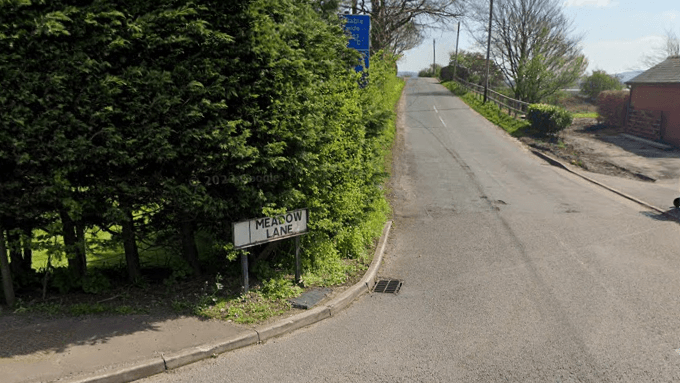 Elderly driver dies after car veers into ditch