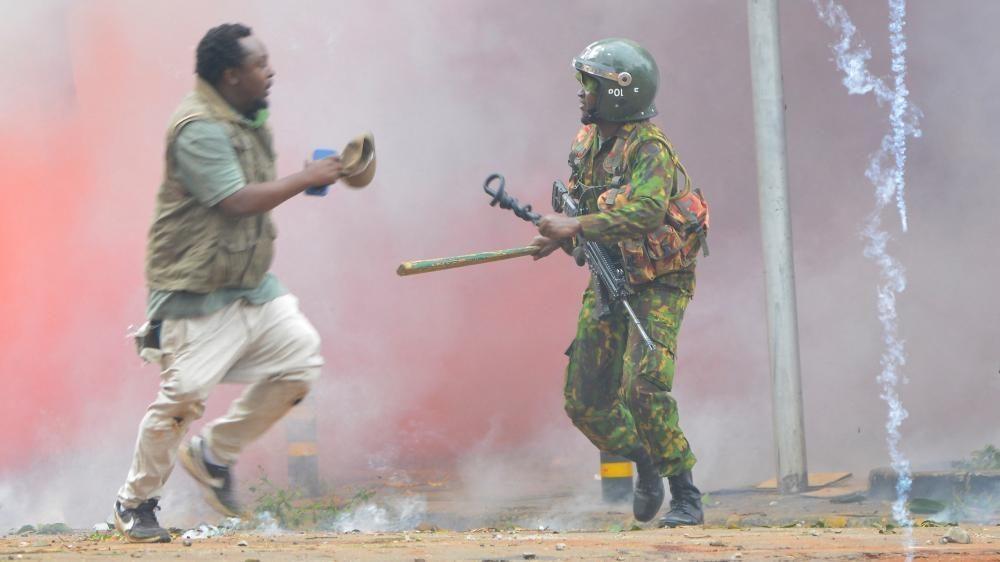 Eight killed as Kenya protesters battle police, medics say