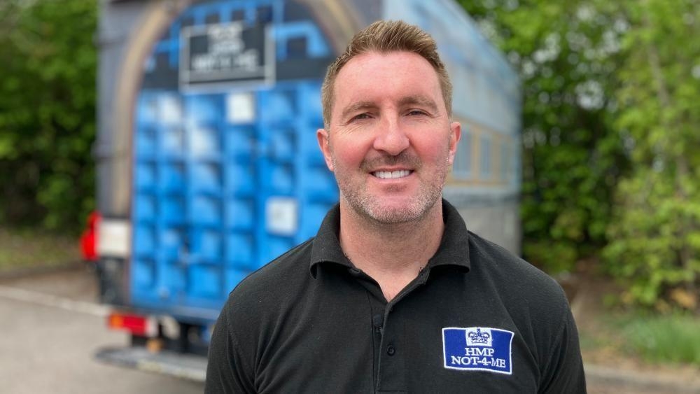 Mobile prison used to teach children about crime