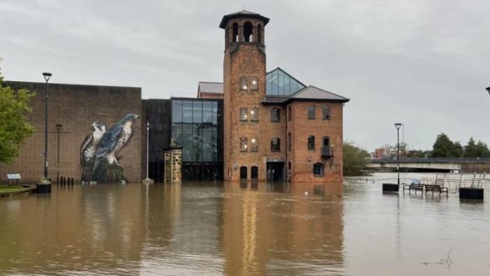 Plans announced for defences at flood-hit museum