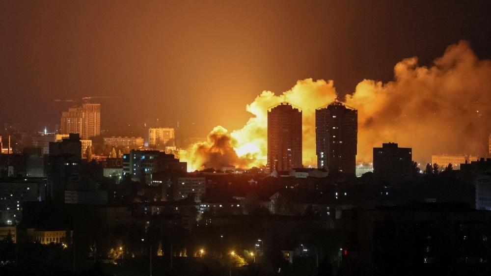 Three killed in 'massive' Russian strikes on Ukraine, Zelensky says