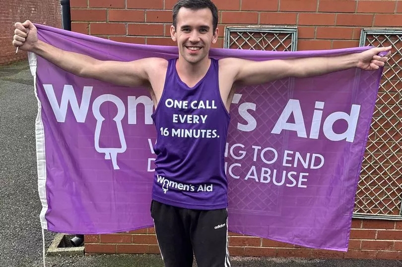 Co Antrim man taking on Belfast Marathon with 16kg on his back for important reason