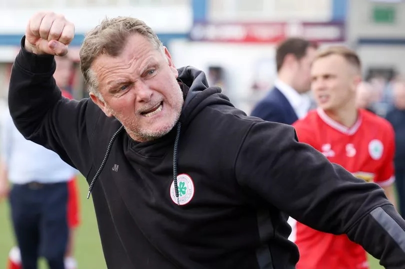 Jim Magilton has simple message for his Cliftonville players as he reflects on his own playing career