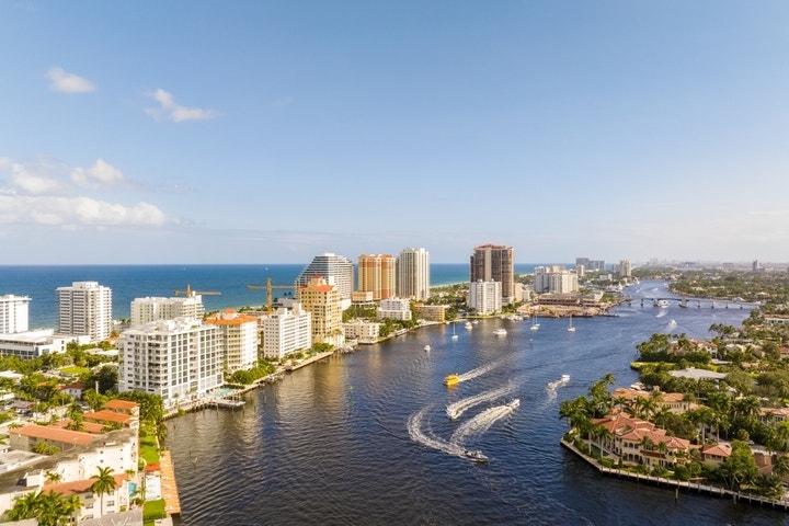 Former NFL Star's Fort Lauderdale Home Is For Sale — Complete With a Waterside Football Field