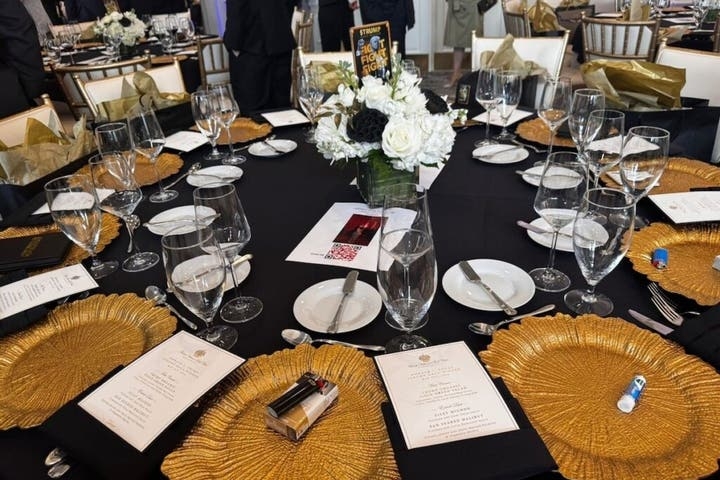 Trump Gala Dinner Saw President Wine And Dine Top Memecoin Holders As Protestors Flashed 'Don The Con' Signs — Exclusive