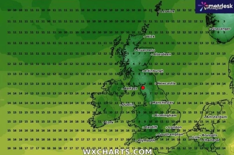Exact date UK will see temperatures plummet to 4C