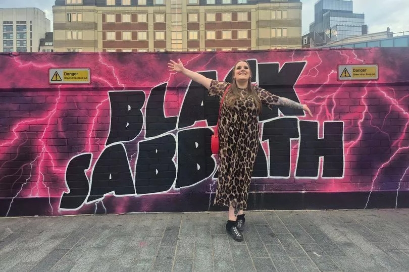 I visited the new Black Sabbath mural in Birmingham and it promises one thing
