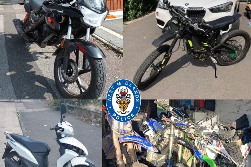 Scores of bikes and weapons seized in 'all out' West Midlands neighbourhood blitz