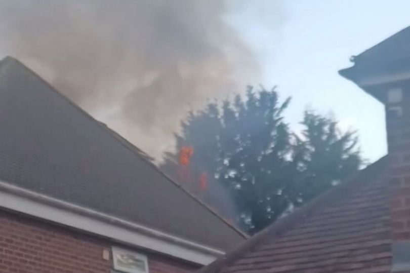 Hodge Hill Common blaze as firefighters rush to scene