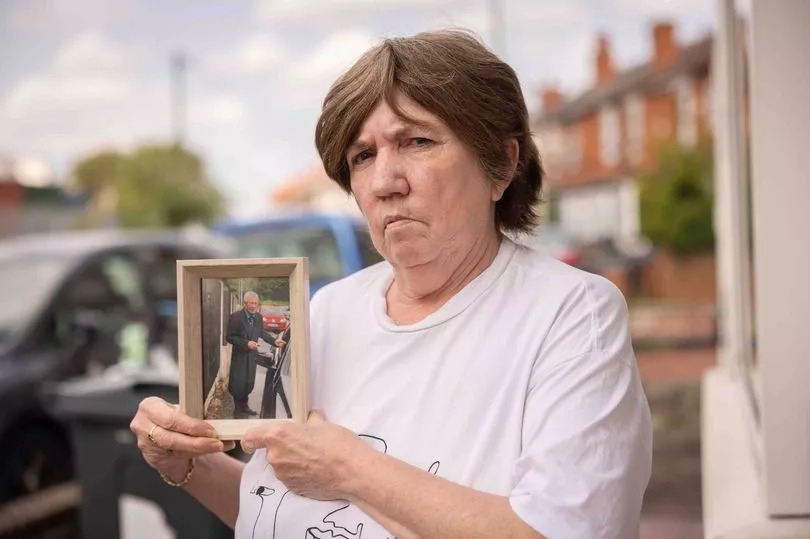 Grieving mum told 'move 200 miles from city' as she mourns loss of beloved husband
