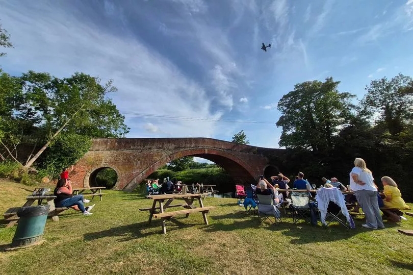 I took a 'restricted' country road near Birmingham and ended up in an 'unreal' pub