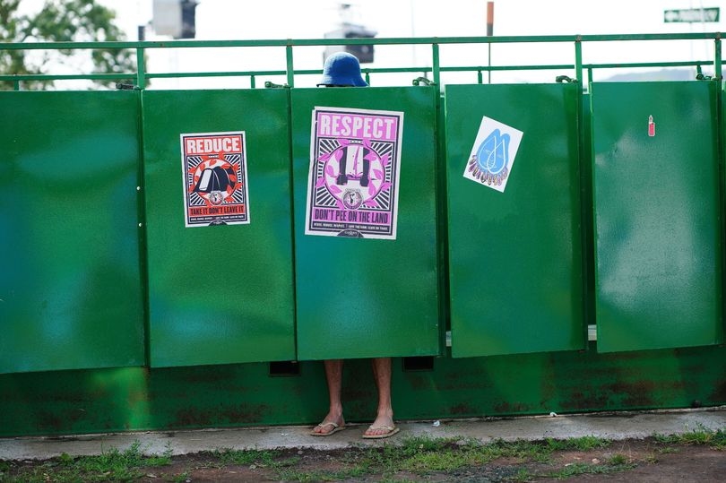I used to clean toilets at Glastonbury - this is the best time to use it