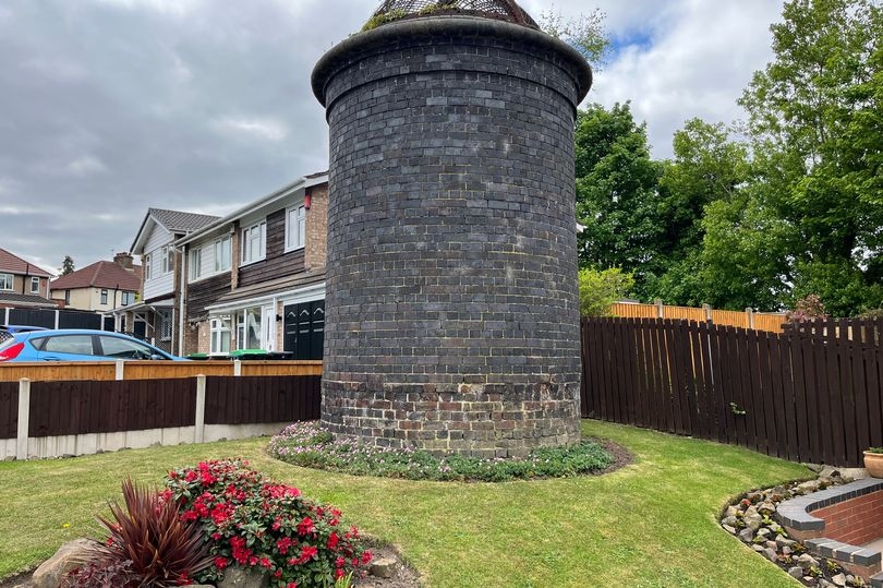 I visited Midland home with rare garden 'tower' you won't find anywhere else