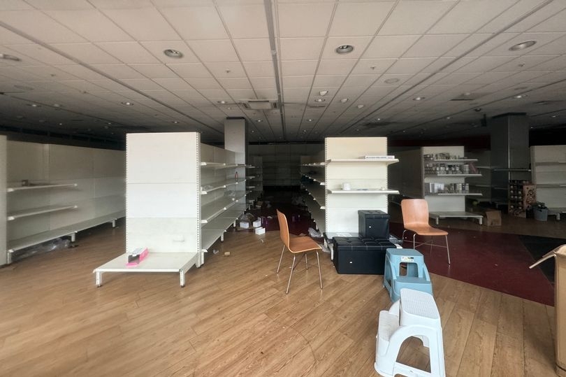 Shop cleared out at Gracechurch Centre in Sutton Coldfield after less than a year