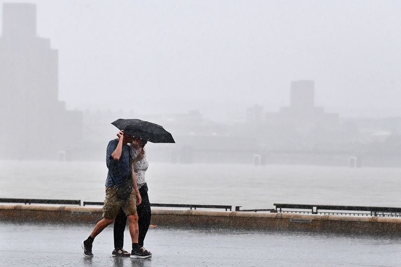 England set for 180-mile wall of rain with two counties braced for 15mm deluge