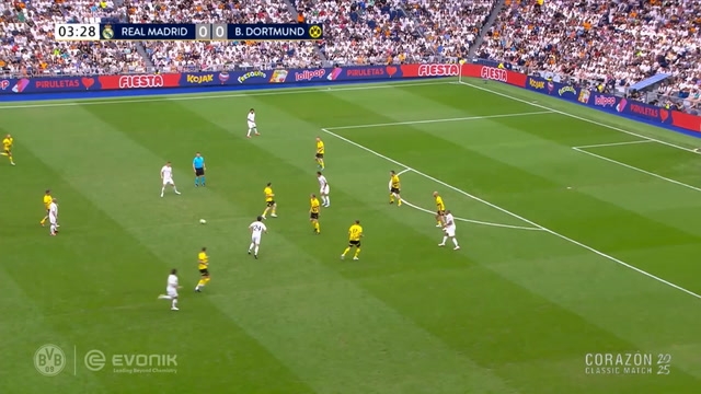 Dortmund and Real Madrid legends deliver six-goal charity spectacle