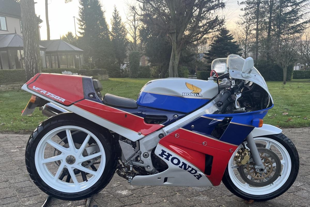 Icon of modern motorbikes listed for auction