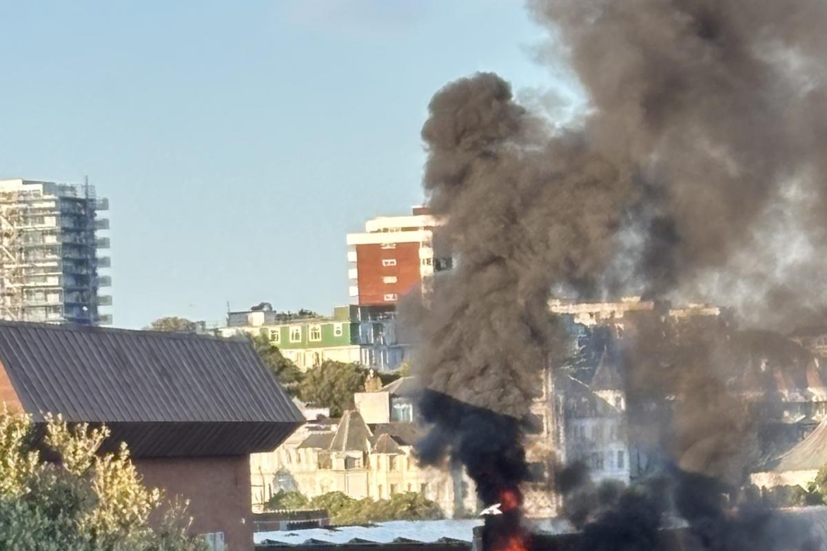 Man arrested after fire at Bournemouth International Centre