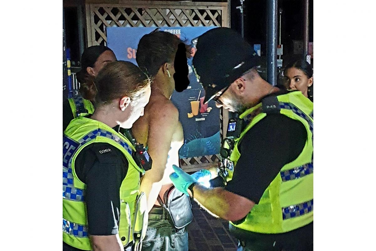 Six dispersal notices handed out in town centre by police in one evening