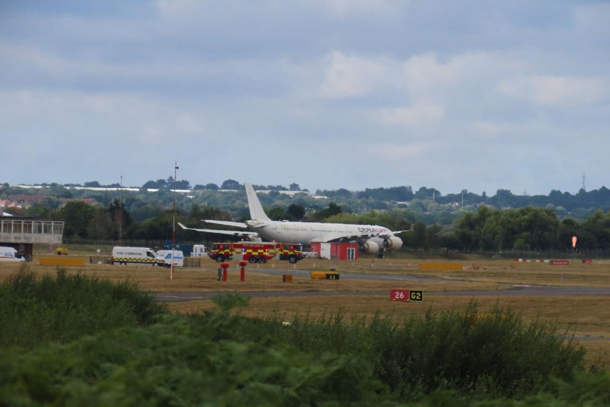 Private jet makes emergency landing at Bournemouth Airport