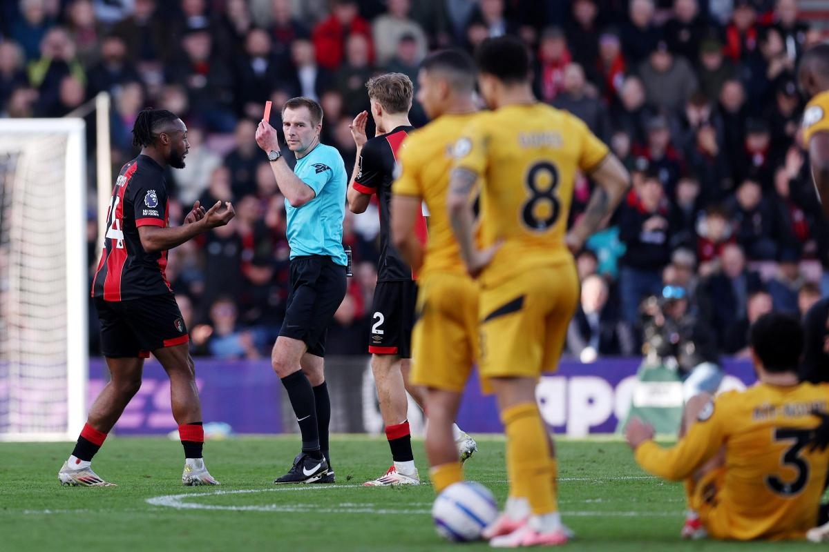 Cherries appeal over Zabarnyi red card rejected
