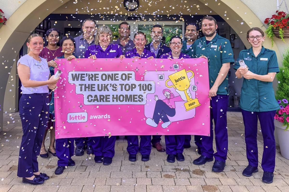 Dorset care home named in top 100 for the UK