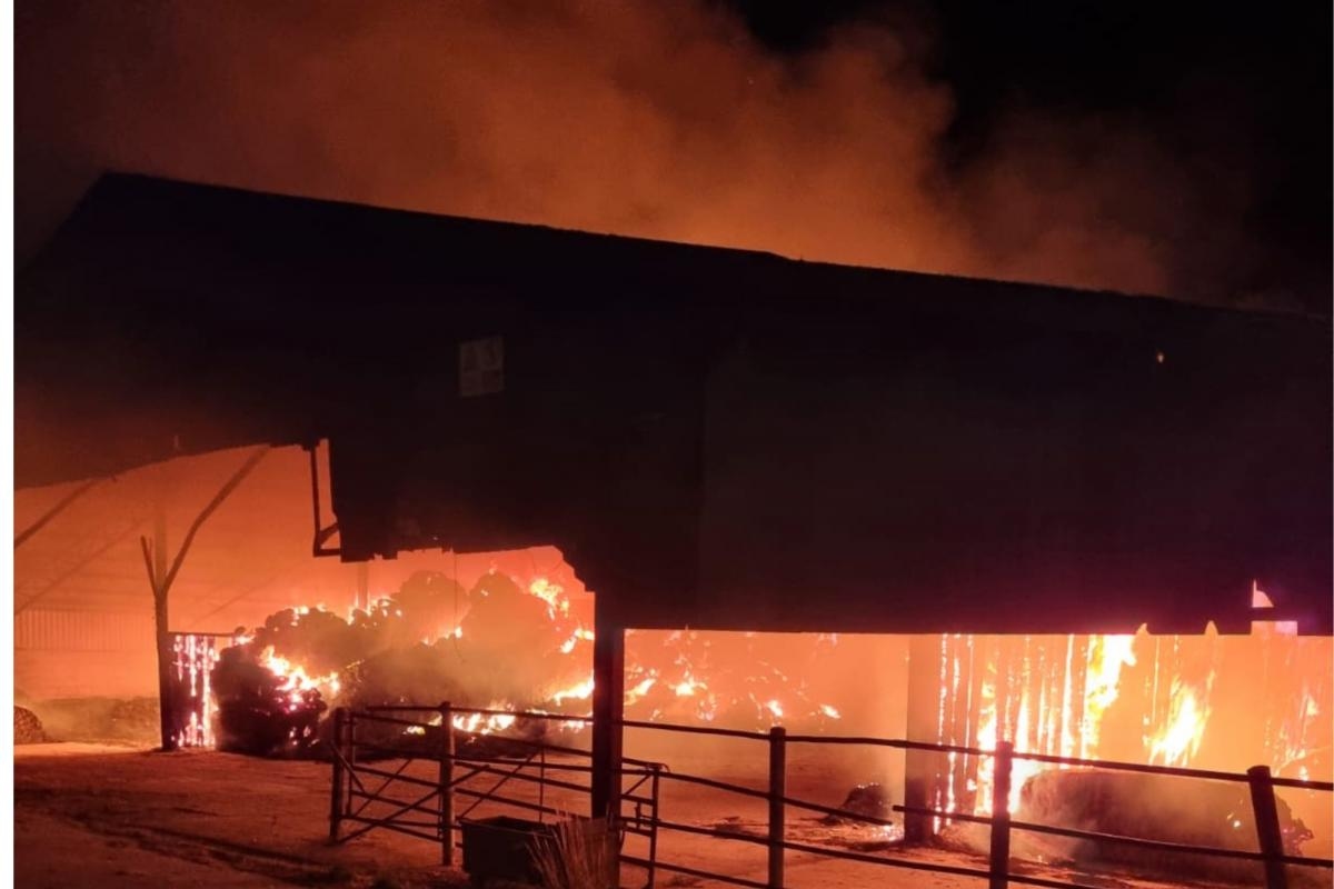 Firefighters still trying to put out huge overnight blaze