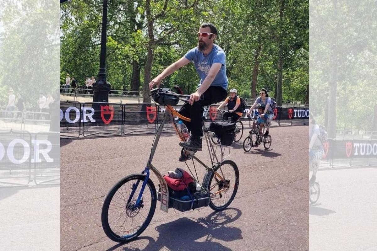 Bournemouth man to ride UK on tall bike for charity
