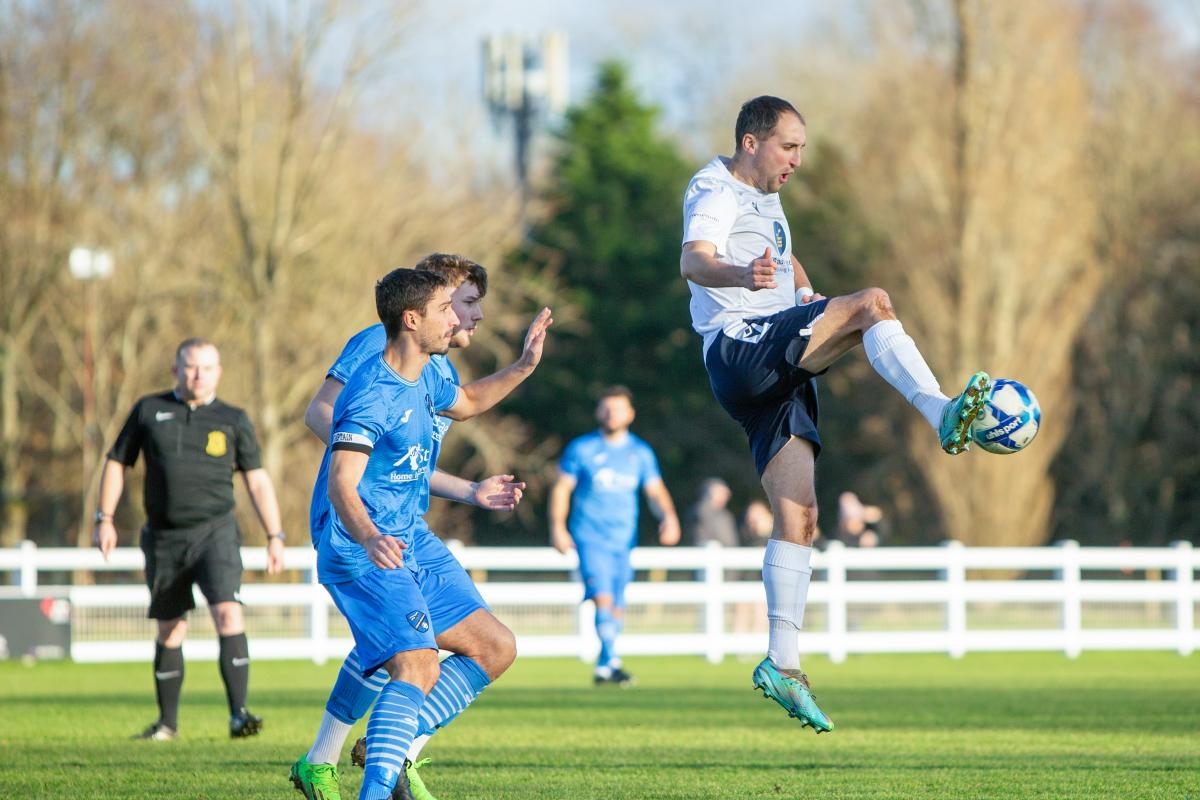 Cobham Sports reach final with 3-0 win over Hamworthy Rec Res
