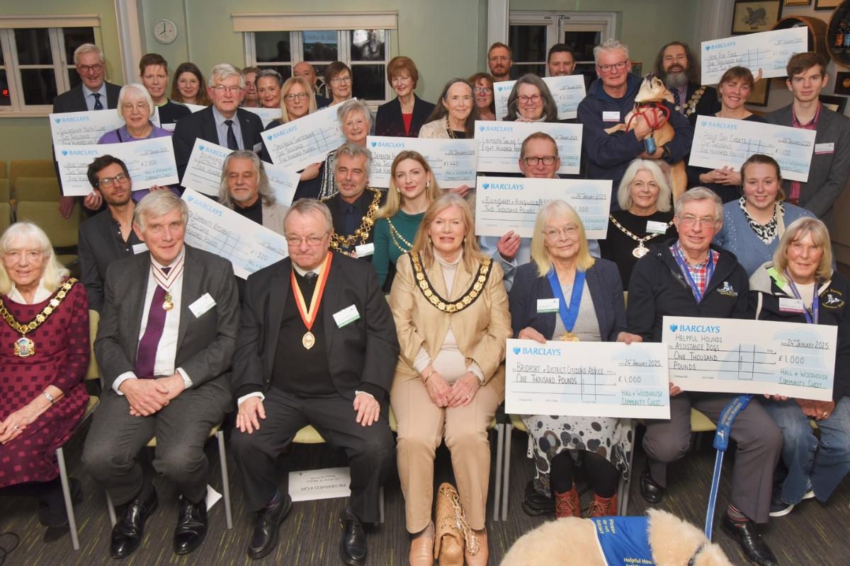 Brewer divides more than £30,000 in grants between lucky recipients
