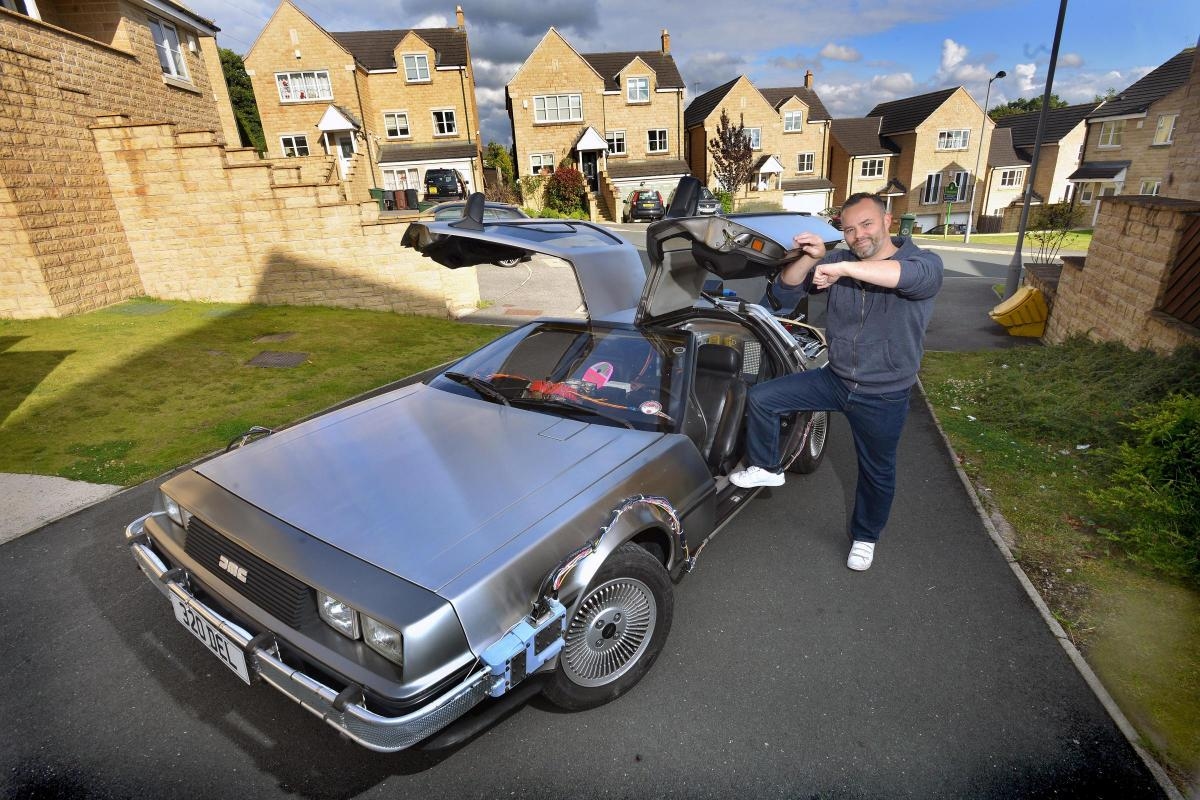 On this day: man makes replica of Back to the Future DeLorean