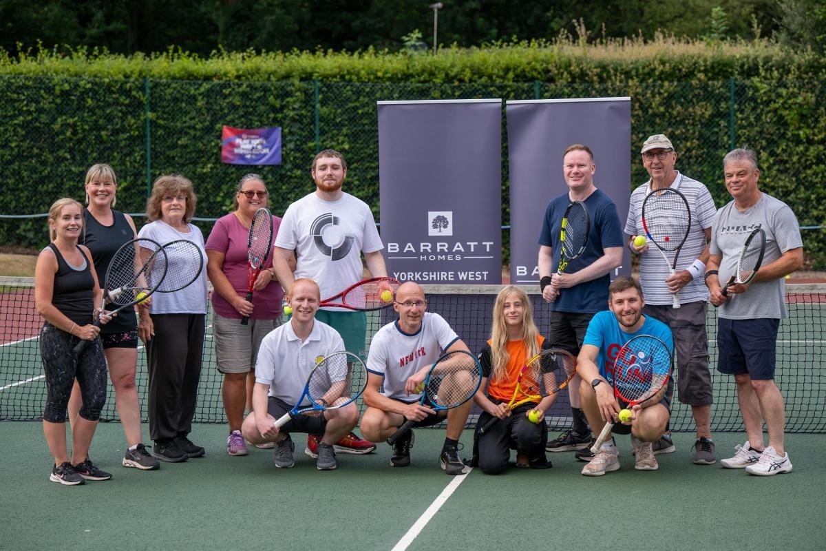 Housebuilder becomes main sponsor for Cleckheaton tennis club