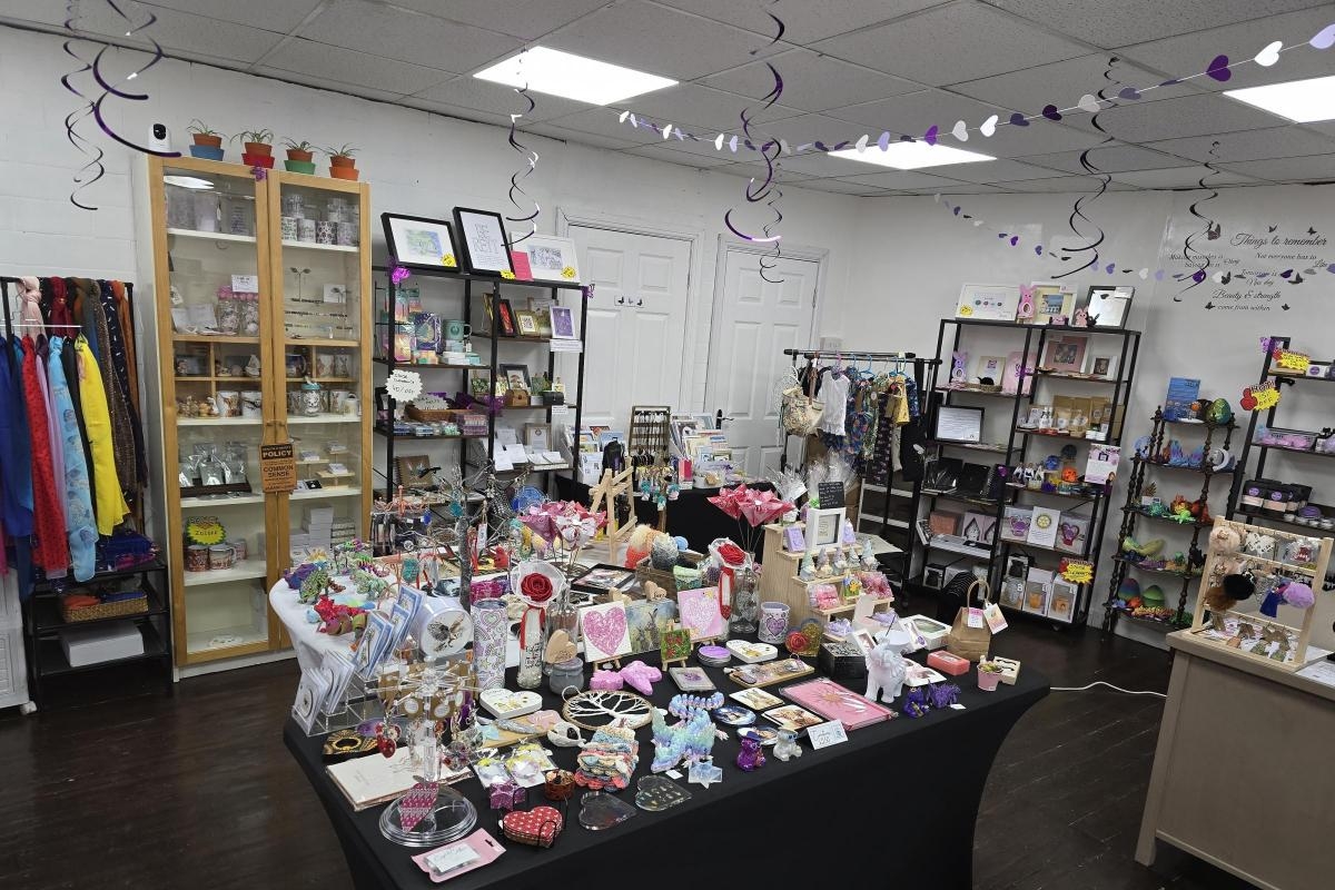 Alina creates welcoming shop for traders to sell their wares