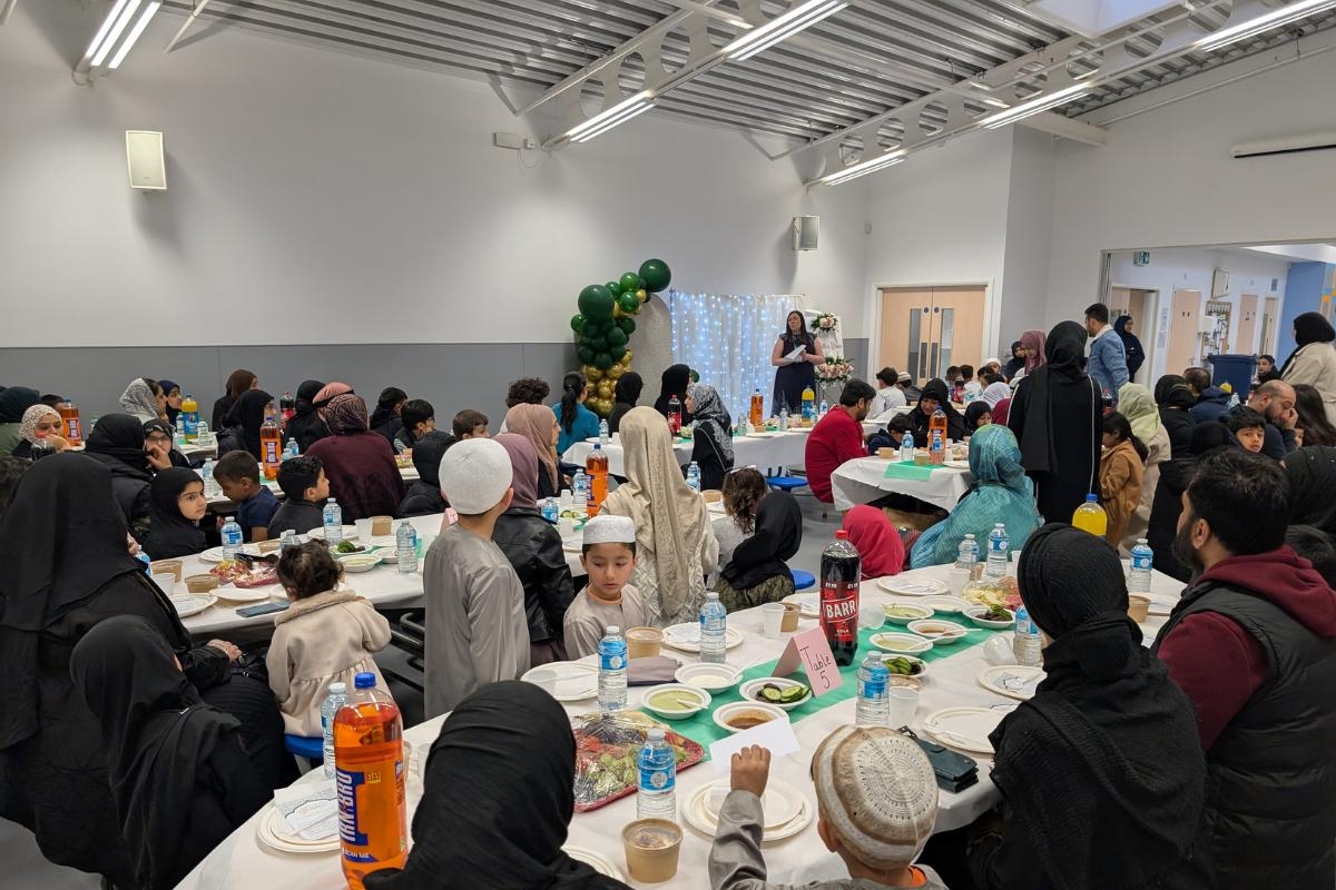 More than 250 people attend school's first Community Iftar