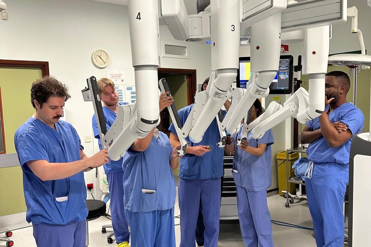 Laparoscopic training course for trainee surgeons held in Bradford